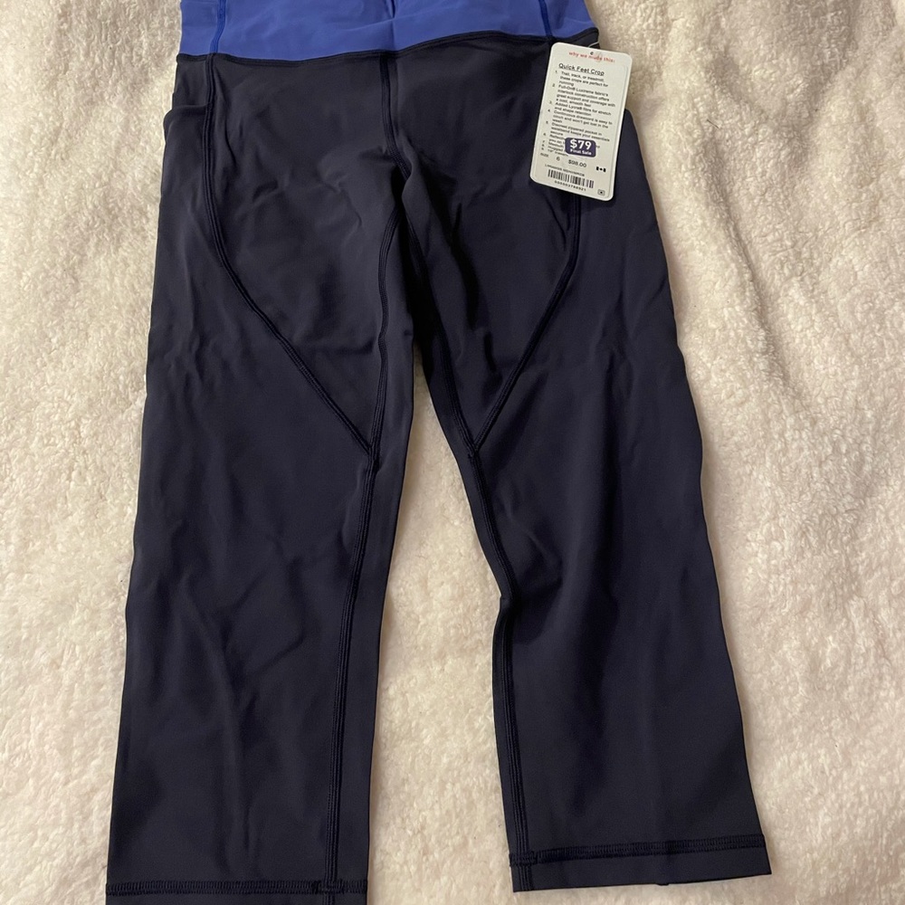 Lululemon quick feet crop pant